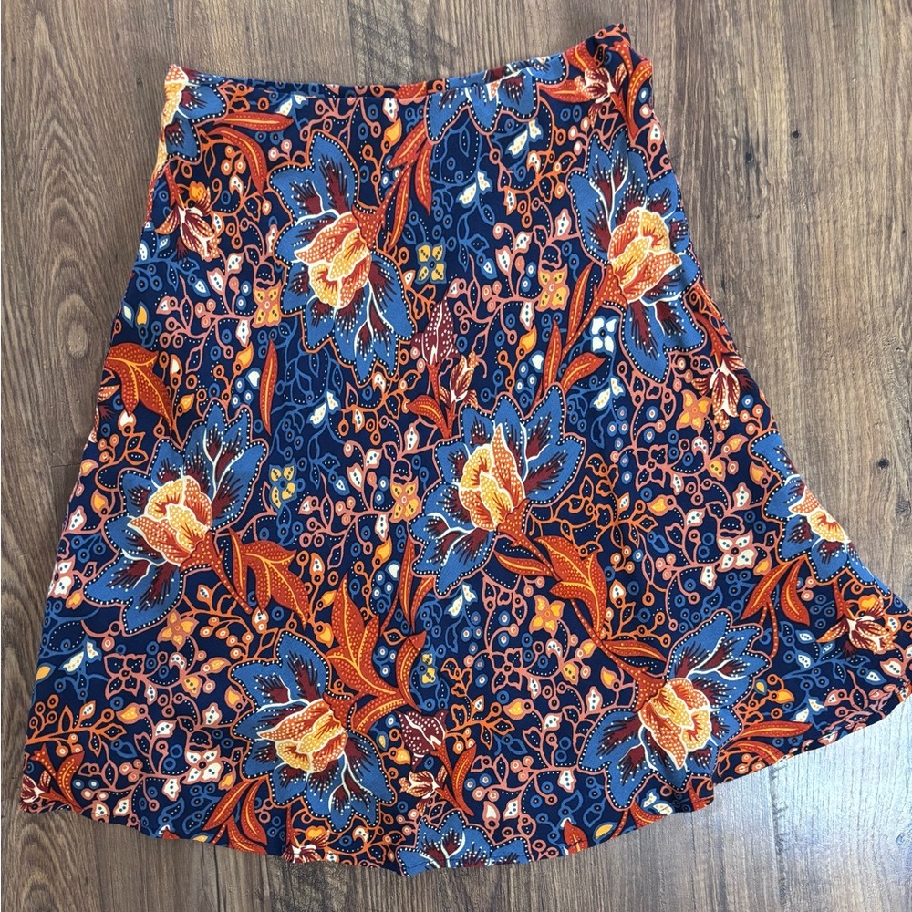 Anthropologie Sisters Gulassa Floral colorful skirt